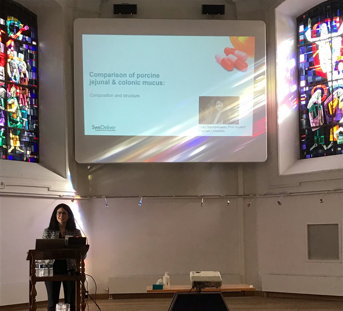 Fantastic to be at <a href="/COST_UNGAP/">COST UNGAP</a> and congratulations to our PhD student Vicky <a href="/vicky_brb/">Vicky</a> for an excellent oral presentation about her recent <a href="/SweDeliver/">The Swedish Drug Delivery Center (SweDeliver)</a> results on colonic mucus composition! Very well done!
<a href="/FFakulteten/">Farmaceutiska fakulteten</a>