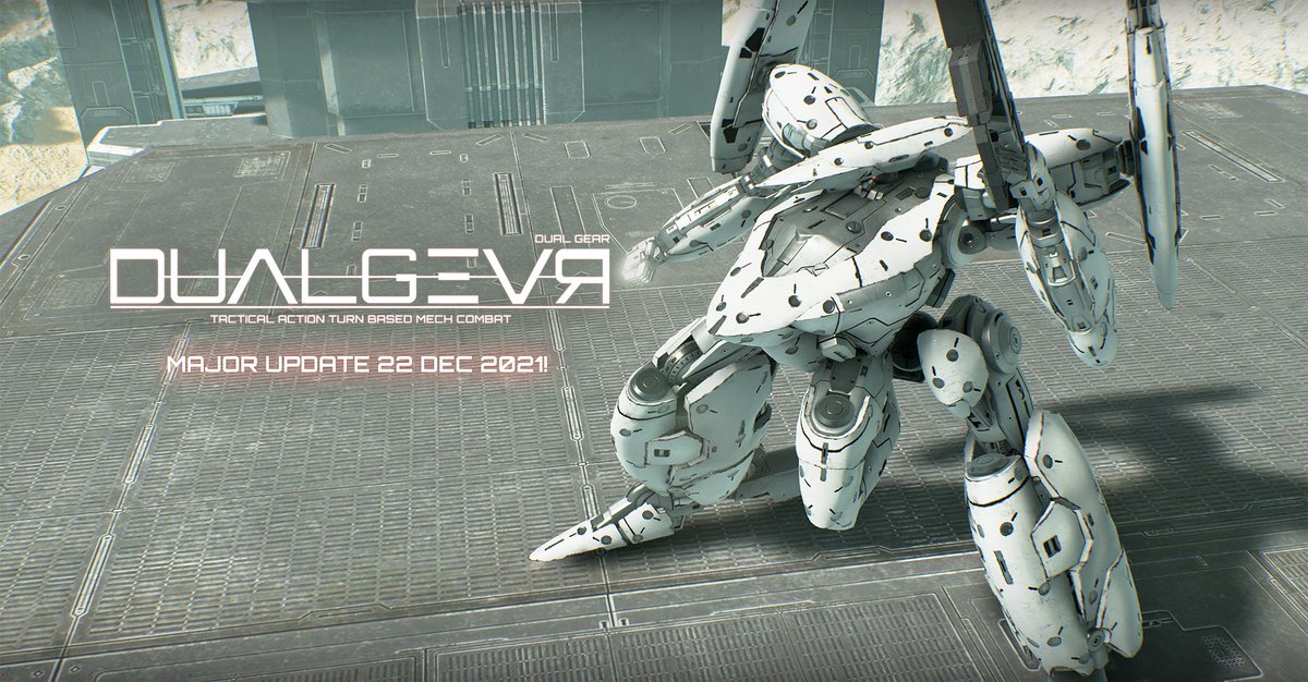 DUALGEARGAME's tweet photo. Hi, commander! DUAL GEAR is getting the major update on this 22 Dec. We have to apologize for the delay from Q3 by the roadmap but it absolutely coming! Please follow the new info that is coming on tomorrow!
#UE4 #indiegame #gamedev #mech #turnbased #dualgear #nextphase https://t.co/aXEFTNZnio