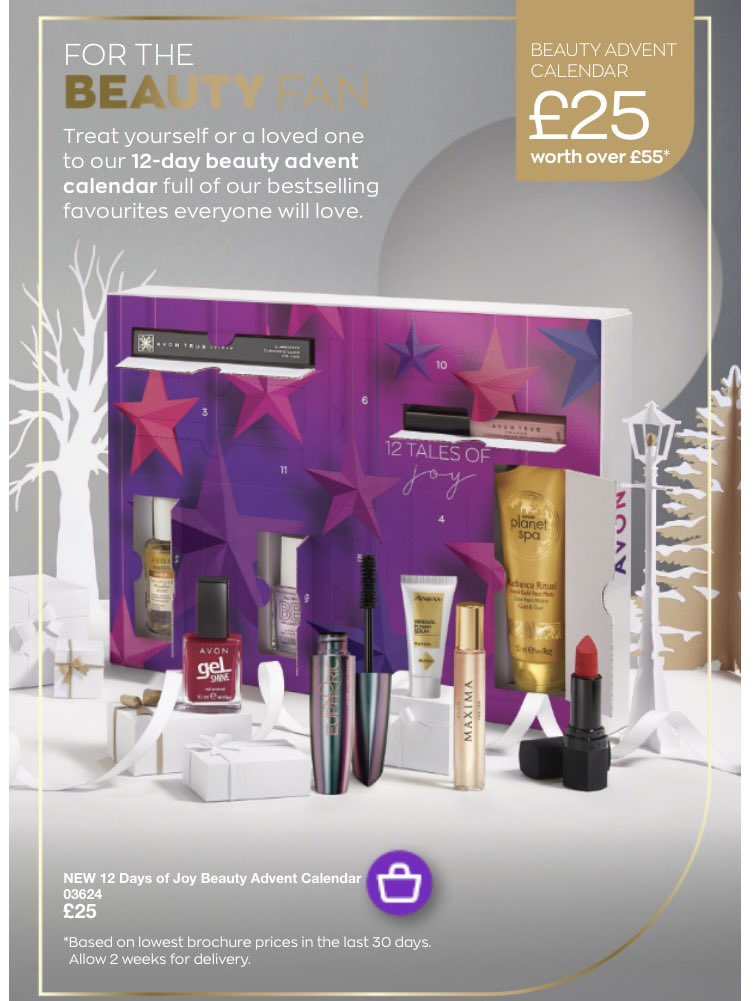 I’m an Avon rep in my spare time and all of the Christmas goodies have started to appear! 🎄⛄️🤶 

🚪 You can order directly to your door via my online brochure 👉🏼 online.shopwithmyrep.co.uk/avon/fancypants