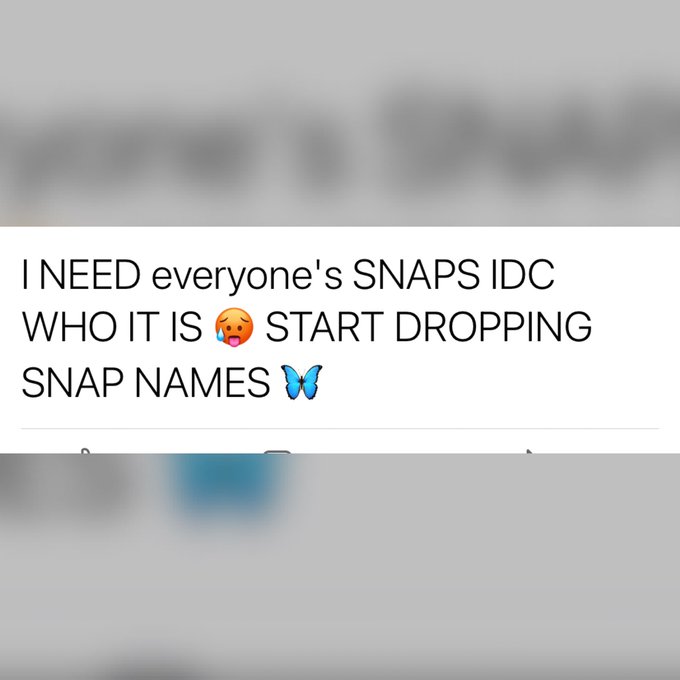 Drop yo SNAP names 😈 or Click the link https://t.co/gmdLb04DNm https://t.co/tWDkd9PV2K