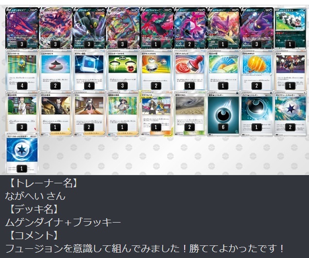 ポケカ 優勝デッキまとめ 21年09月29日 ジムバトル ポケカ飯