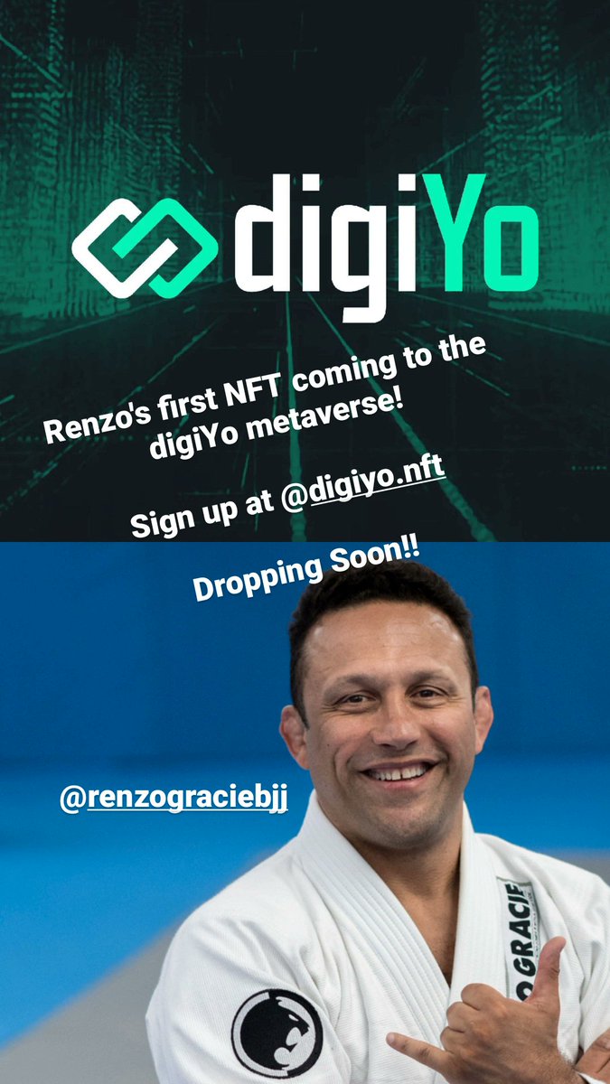 Card and Pack Drops coming in October! digiyo.io

#NFTs #renzogracie #collegewrestling #amateurwrestling #MMA #football #ccg #Metaverse #batstoi #digiyo #digiyonft #sportsnft #DapperLabs #fusd #blockchain #cryptocurrencies