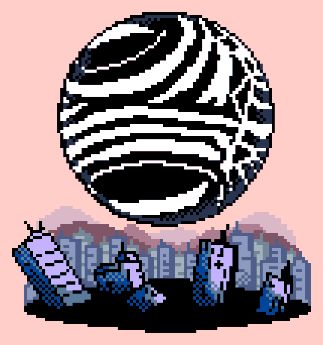 こいつ書き難い…
#エヴァンゲリオン #Pixelart #Evangelion