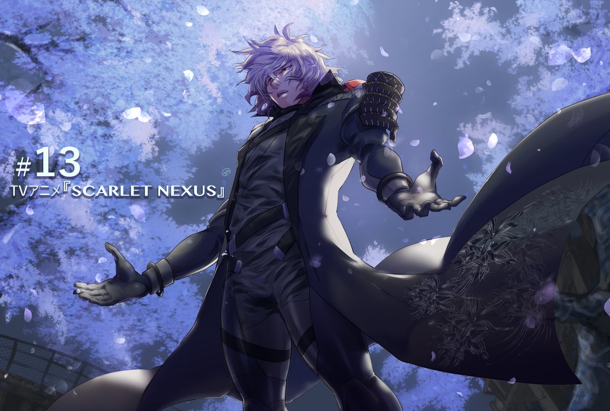 Valac_Kei's tweet image. 月と地球と赤い糸…
2クール目に突入します！やったー！
スカネクアニメ#13
#SCARLETNEXUS 
#スカーレットネクサス