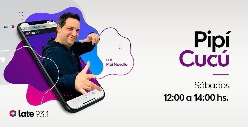 Late931Oficial's tweet photo. Los sábados de 12 a 14 escucha #PipiCucu con la conducción de @pipinovellook y gran equipo @Late931Oficial #PuertoMadero
También nos podés escuchar a través de https://t.co/UB0h5LRIu8 https://t.co/Z5pKavsbWE