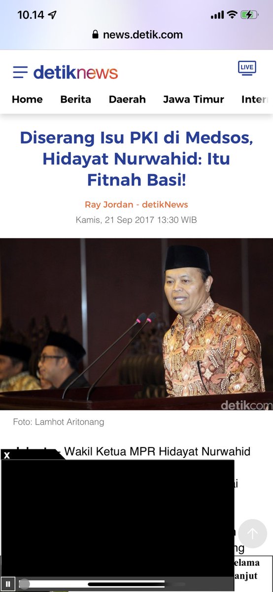 hnurwahid's tweet photo. Itu fitnah lama, sejak September 2017, sudah saya klarifikasi. Ayah saya;HM Syukri SD,BA. bukan anggota BTI sbgmn anda sebut. Ayah saya Guru&amp;PNS dari SR-SMP hingga SPG,pensiun th 1995. Beliau aktifis/pengurus Muhammadiyah,mustahil jadi BTI/PKI. Cukup? Atau mau fitnah lagi? Trims. https://t.co/4wg6SWkZPd