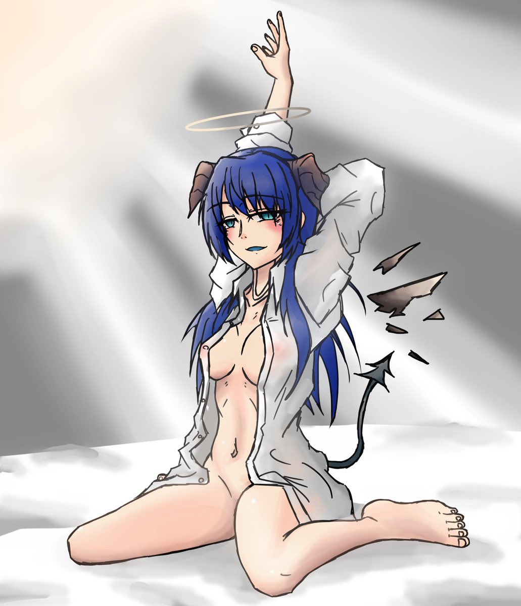 #今月描いた絵を晒そう
おれ アークナイツとドルフロ  描いた 