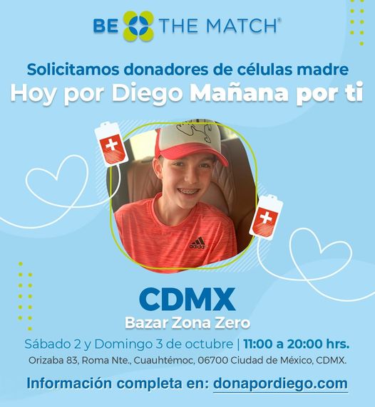DiscosCorason's tweet photo. Agradecemos enormemente a los amigos que nos están ayudando a encontrar #donadores para nuestro nieto Diego de 15 años, quien lucha contra la #Leucemia . Para más detalles, aquí:
🔗 https://t.co/3jcDyHjb0k

#AYUDA #ATENCION #CancerInfantil #Cancer https://t.co/gos9lw6r1i