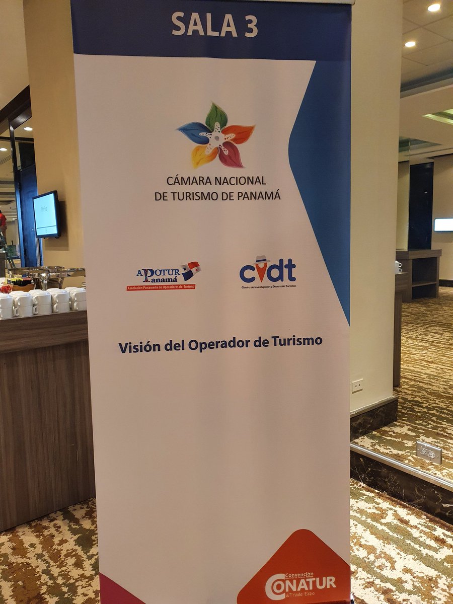 Visión del Operador de Turismo. Mesa de trabajo durante CONATUR, en dónde los operadores expondremos las necesidades y posibles soluciones para realizar un turismo viable, seguro y confiable. <a href="/PanamaCamtur/">Camtur Camara Nacional de Turismo.</a>