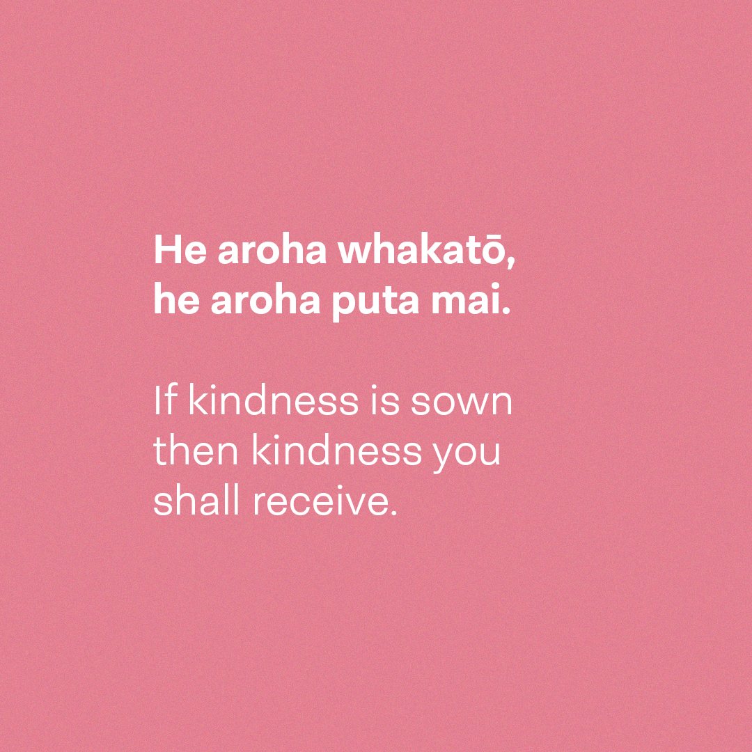 Reminder: Be kind to others 🖤 #MHAWNZ #reomāori