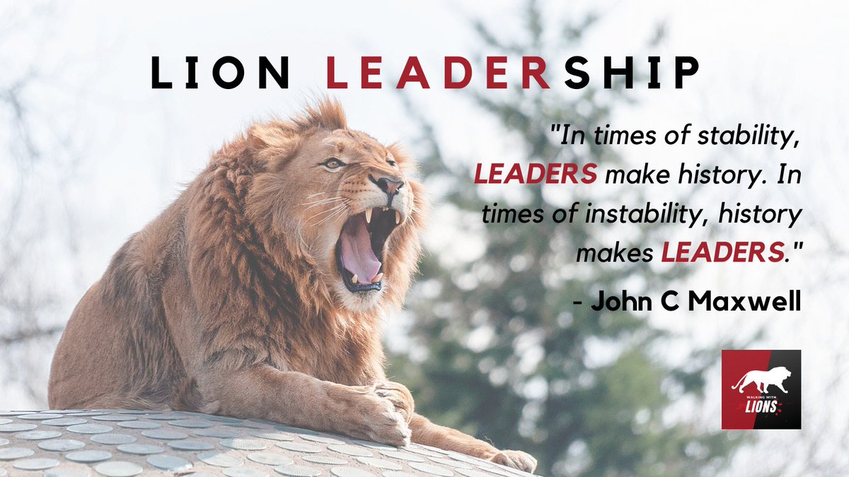WalkinWithLions's tweet photo. Best Selling Author, Brian Tracy, said that the true test of leadership is how well you function in a crisis. Join us at the Walking With Lions Leadership Conference &amp; learn from leaders who have withstood the test of time. Register today at https://t.co/ySaIXfh4l2.

#leadership https://t.co/h5CCHgsI6c
