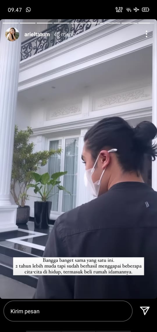 Ariel tatum : beli rumah sama pacarnya.

Mincot : gaji abis mulu buat self reward, gak tabungan dan gak punya pasangan, mengsedih :(