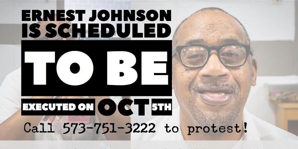 KarineOmry's tweet photo. #RickRhoades has been murdered by the state of TX and the world is not safer today! The next man set to be executed in the country is a Black man with intellectual disabilities in the state of MO. Will you join the fight? #StopExecutions
#SaveErnestJohnson
#RestInPowerRick https://t.co/hAYjYIQ6gx