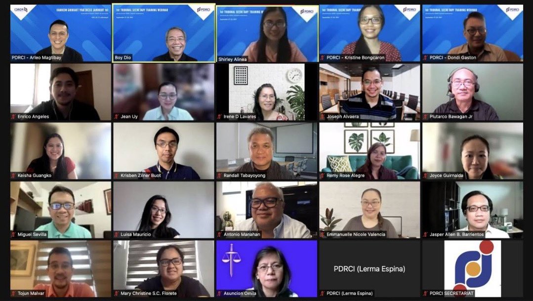 PDRCI on Twitter: "Day 2 of PDRCI’s first ever Tribunal Secretary