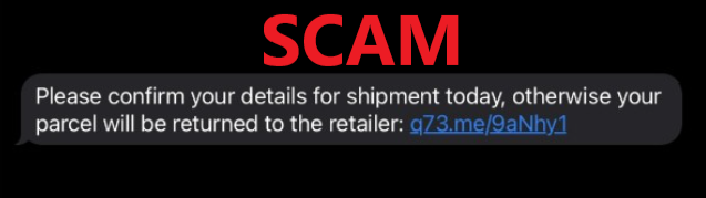 nascgovau's tweet photo. Flubot #scams are still adapting in an attempt to steal your personal information. Following a link like this may infect your device with malware that can steal your contacts and banking info, so do not click! More info on our website https://t.co/zJ4zr30Xfi https://t.co/F8zkxXZkOq