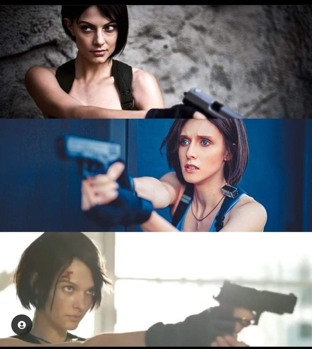 Jill Valentine Actress Cosplays As Jill Valentine