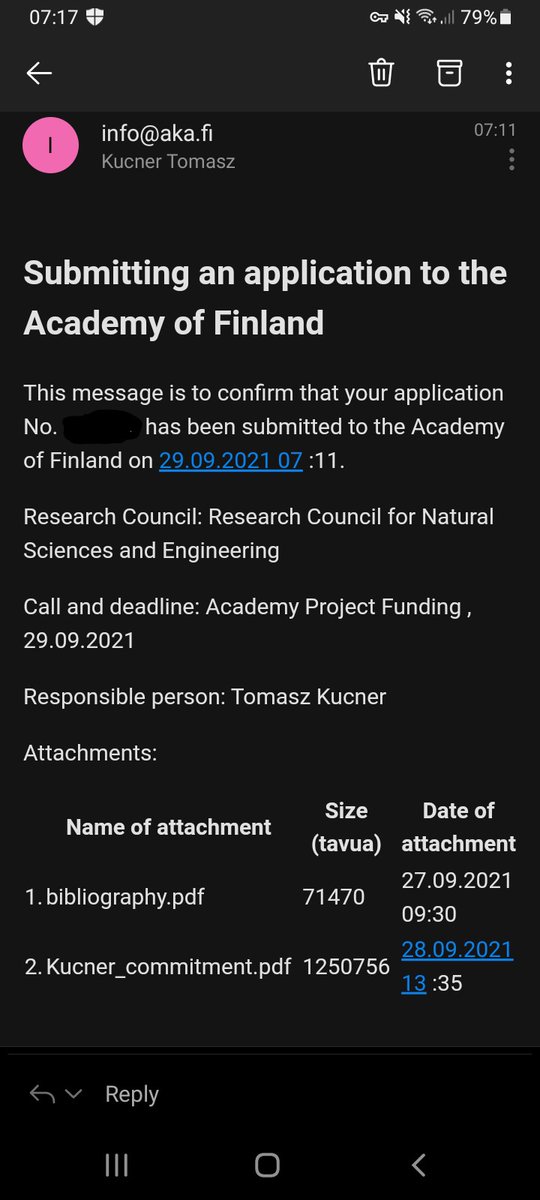 Tomasz Kucner, PhD (@mawtech_tw) on Twitter photo So, my first <a href="/SuomenAkatemia/">Suomen Akatemia | Research Council of Finland</a> #septembercall application is submitted. Feeling excited! <a href="/AaltoUniversity/">Aalto University</a> @AaltoResearch So, my first <a href="/SuomenAkatemia/">Suomen Akatemia | Research Council of Finland</a> #septembercall application is submitted. Feeling excited! <a href="/AaltoUniversity/">Aalto University</a> @AaltoResearch