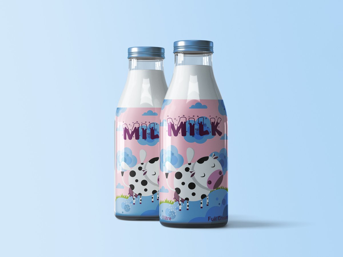 brandingbyafifa's tweet photo. Milk Bottles Label Design by Afifa Sunnah https://t.co/xIWe01tQo7?
#milk #milklabel #milkbottle #milkpackaging #foodlabel #foodpackaging https://t.co/4mB24TBEIa