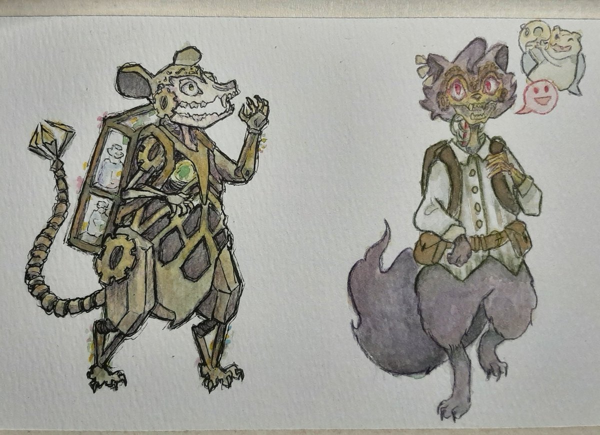 gekkaotic's tweet photo. 🦡🦴🐈 https://t.co/lFGwDmjdXH