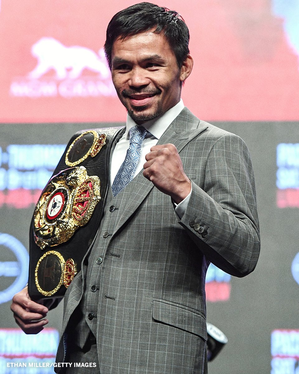 Manny Pacquiao has announced his retirement from boxing.

🔺 Only boxer to hold world titles in four different decades
🔺 Only boxer to win a title in eight different weight classes
🔺 25-7-2 (11 KOs) against former or current world champions

What a career 👏