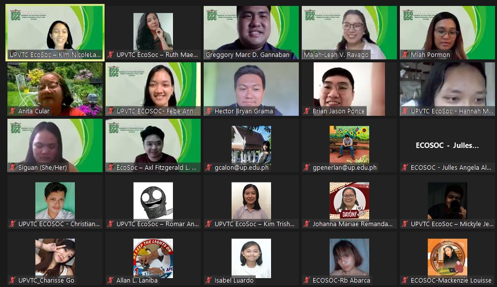 uptcecosoc's tweet photo. That’s a wrap on today’s webinar event. We would like to thank everyone for attending and participating in the event, and we hope to see you again in our future events!
#EnergyEconomics
#ECOSOCwebinar
#PHowerUP https://t.co/JqveC5WNjq