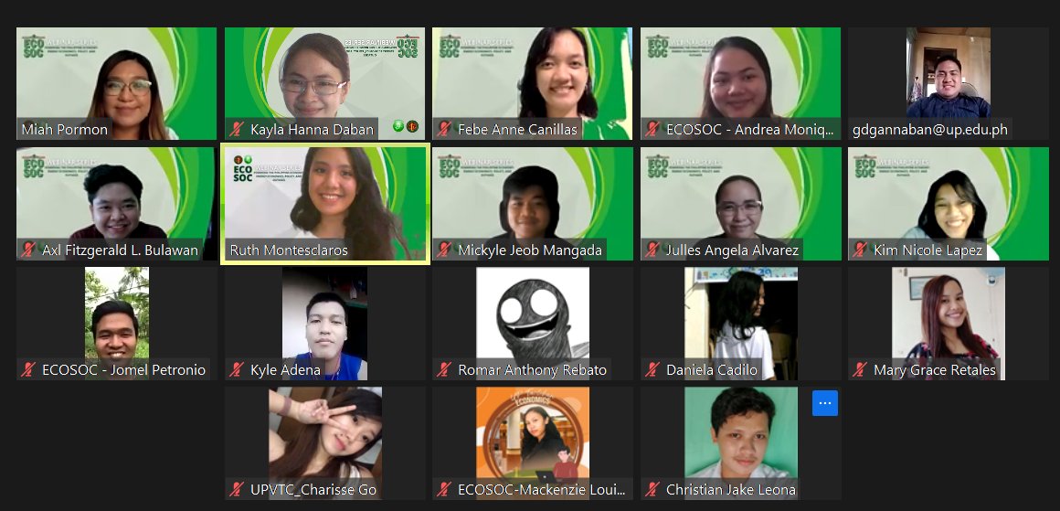 uptcecosoc's tweet photo. That’s a wrap on today’s webinar event. We would like to thank everyone for attending and participating in the event, and we hope to see you again in our future events!
#EnergyEconomics
#ECOSOCwebinar
#PHowerUP https://t.co/JqveC5WNjq