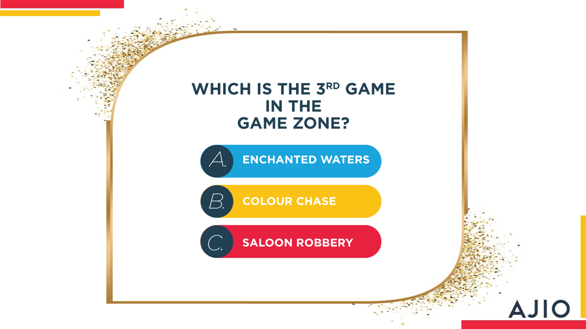 AJIOLife's tweet photo. #BigBoldGames 5 – BIG BOLD TRIVIA is now live! Answer the 3 questions about India’s Hottest Fashion Sale &amp; reply with the correct answers in the comments. Don’t forget to use #BigBoldGames5, #BigBoldSale &amp; tag @AJIOLife. For hints: https://t.co/njoeh6qBou

#AjioLove #Contest https://t.co/uR3TytpnqY