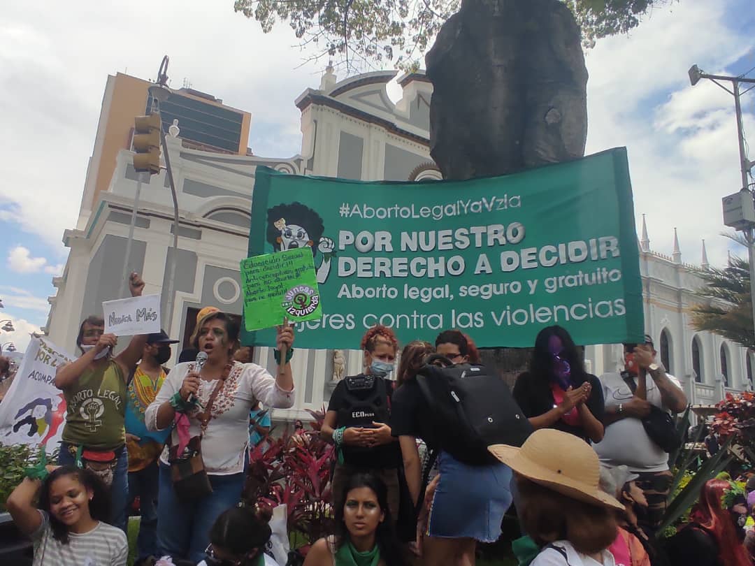 #28Sep Caracas se pintó de Verde para exigir la despenalización del aborto #RutaVerde #DespenalizacionAbortoVzla #AbortoLegalYaVzla Aborto Legal Seguro y Gratuito