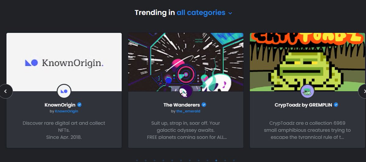 #Wanderers trending on <a href="/opensea/">OpenSea</a> 👾🙌