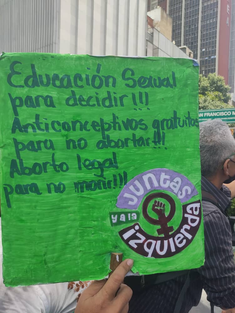 #28Sep Caracas se pintó de Verde para exigir la despenalización del aborto #RutaVerde #DespenalizacionAbortoVzla #AbortoLegalYaVzla Aborto Legal Seguro y Gratuito