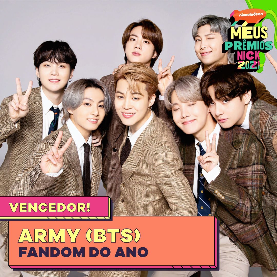 admln_crab's tweet photo. Meus Premios Nick 2021 ( Results )
🏆Grupo Musical Favorito - #BTS
🏆Fandom De Ano - #ARMY
🏆Hit Internacional Favorito - #Butter
🏆Clipe Do Ano - #ButterClipe
🏆Challenge Hits Do Ano - #PermissionToDance
Thank you for voting , #BTSARMY 💜
@BTS_twt https://t.co/srgQ43nQ51