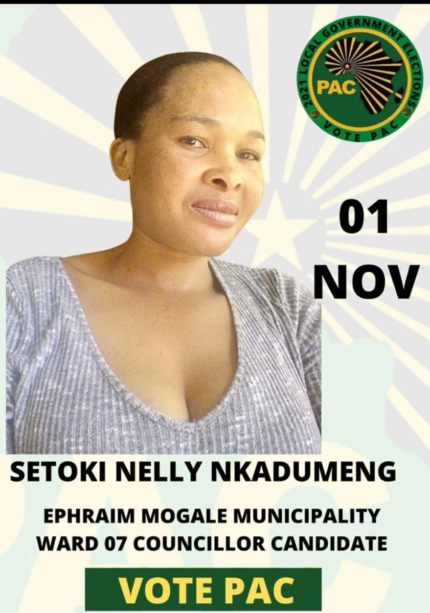 <a href="/MyPAConline/">Pan Africanist Congress of Azania (PAC)</a> <a href="/WizBiz0/">Wandile Mabanga ❤️ Memecoin</a> <a href="/PAYCO10985655/">PAYCO of Azania (official)</a>  <a href="/PEc59/">PAC-Eastern Cape</a> <a href="/LetlapaMphahlel/">Letlapa Mphahlele</a> <a href="/apapooe1/">Apa Pooe</a>
<a href="/BenoniBranch/">Greater Benoni Johnson Mlambo Branch</a>
<a href="/PACEkurhuleni/">Ekhurhuleni REC- PAC</a>
<a href="/MyPAWOOnline/">Pan Africanist Women's Organization of Azania</a>
 <a href="/NkululekoSomhl1/">Nkululeko Somhlahlo</a> <a href="/pac_president/">PAC President</a>

#PACLimpopo #MyPACOnline #izwelethu #ivotePac

On that day we will make a difference by justing X on PAC for a change