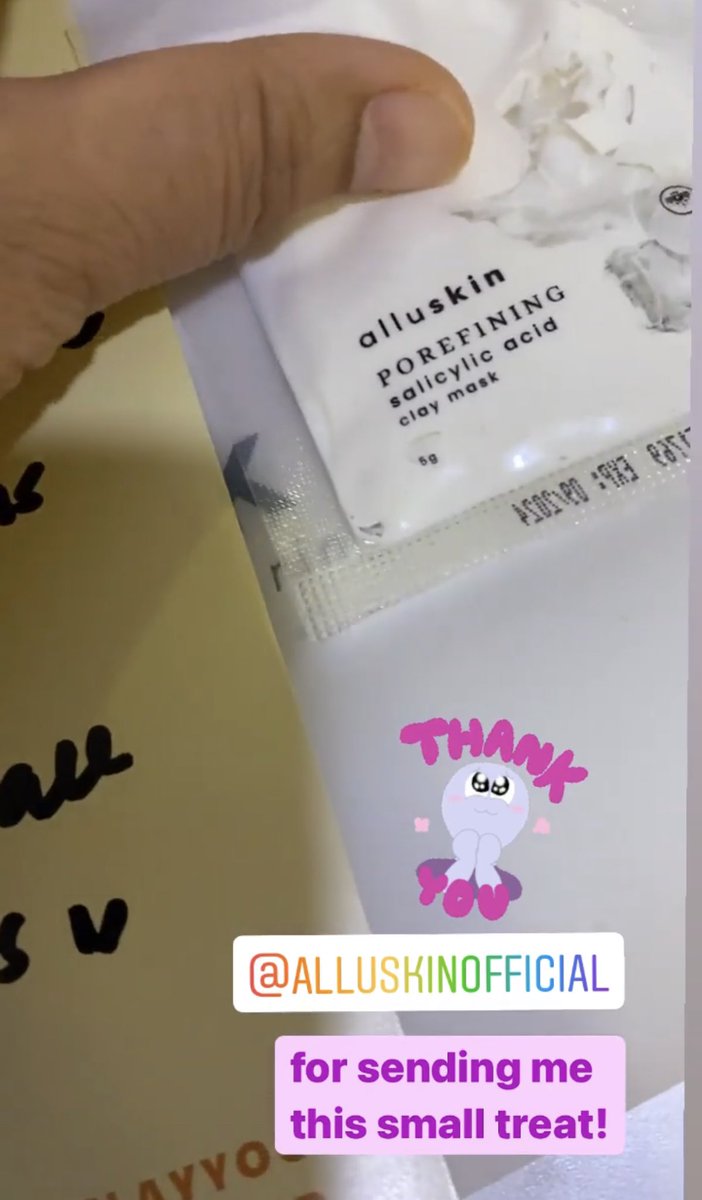 draenskincare's tweet photo. Have you received this small treat from us? #IClayYou #GetClayed 🥰 https://t.co/eTceG9I8N0