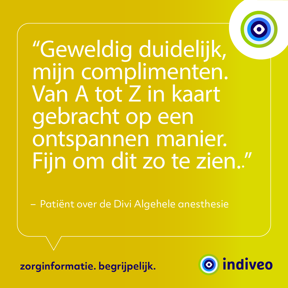 indiveo's tweet photo. Het mooie van Divi’s is dat ze geen aanvulling zijn op de papieren folders, maar dat ze deze volledig kunnen vervangen. 

Geen lappen tekst, maar een beeldverhaal dat stapsgewijs uitleg geeft over een ziektebeeld of behandeling. 

Meer weten? https://t.co/7ZtwlVCALc https://t.co/1QO6g9l3zx
