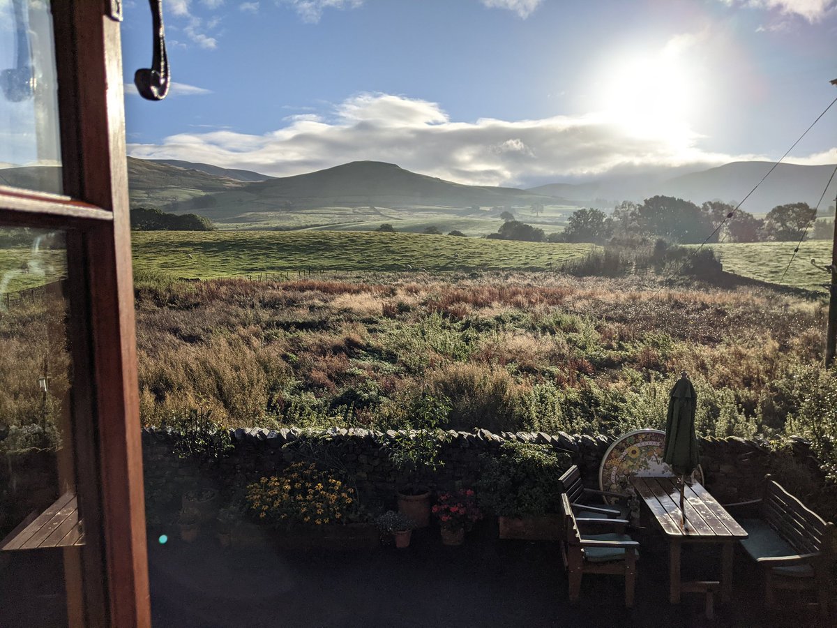 Such a beautiful view this morning, I just had to share it!