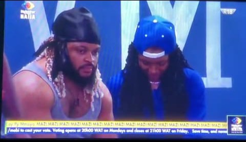 Emba_mgijima's tweet photo. When Pere won IVM task and when Pere returned to the house 🤣🤣 e Choke #BBNaija https://t.co/vEeP9m4EqI