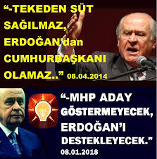 Devlet Bahçeli ne dediyse o. Sözünün eridir. Yanlışı görülmemiştir.

#Z_KuşağınaYenileceksiniz