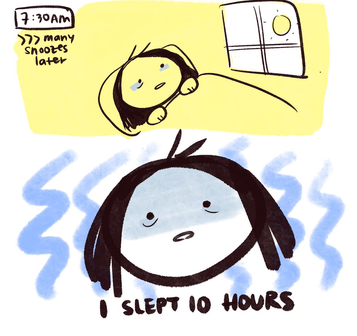 i am neither early bird nor night owl….. but a sluggish sloth 🦥 