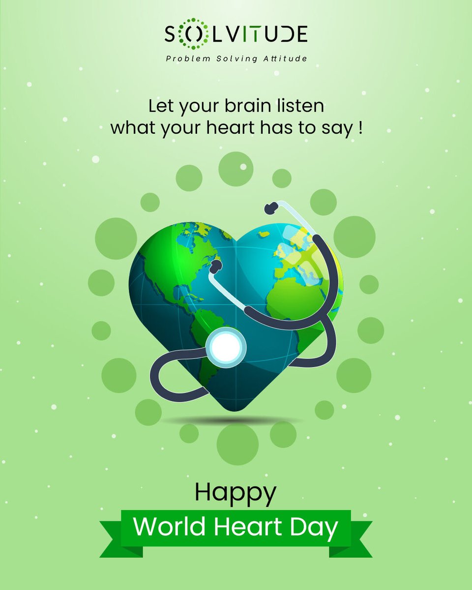 Solvitude2's tweet photo. Solvitude wishes you a healthy life ahead and wishes everyone a Happy World Heart Day!

#WorldHeartDay2021 #WorldHeartDay #Solvitude #ProblemSolvingAttitude #Melbourne #Docklands #Mumbai https://t.co/IaTkkJEarO
