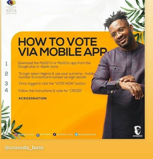 nyikorMashimbye's tweet photo. We go again midnight crew Cross Nation thank you for the ginger while voting let me take a nap and resume will soon.
#TeamCrossNation πΏπ¦πΏπ¦πΏπ¦πΏπ¦π lets do it for Our own Siya
Vote Cross
#BBNaija https://t.co/T5YnaKMy8N