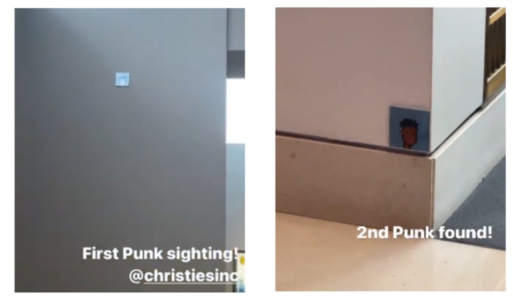 Decade0x's tweet photo. @MPtherealmvp Beats the Punk display. They did a better job of hiding them than I do hiding Easter eggs for my kids https://t.co/k0SP0dWJPV