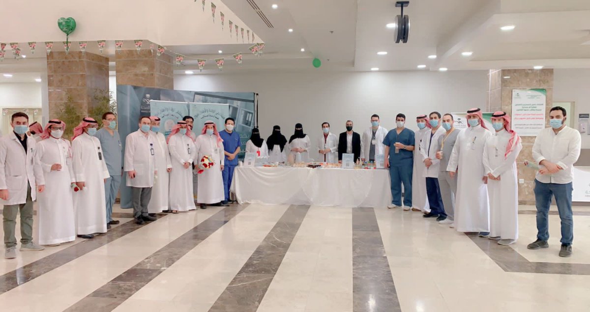 PHcareTB's tweet photo. بمناسبة

 #اليوم_العالمي_للصيدلي 

أقام مستشفى الولادة والاطفال بتبوك ممثلة بقسم الصيدلية فعالية اليوم العالمي للصيدلي https://t.co/YywIOLFAX9