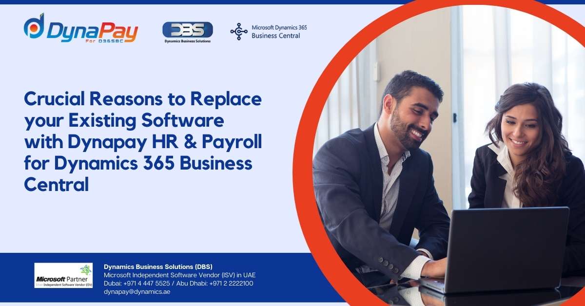 DynamicsBusine2's tweet photo. Crucial Reasons to Replace your Existing Software with Dynapay HR & Payroll for Dynamics 365 Business Central
#DynaPay #DynaPayPayroll #Payroll #Dynamics365BC #CloudPayroll #CloudHRSoftware #HRSoftwares #Microsoft #PowerBI #UAE #Dubai
https://t.co/D9xKAfEp4P https://t.co/0YGmDm7JVH