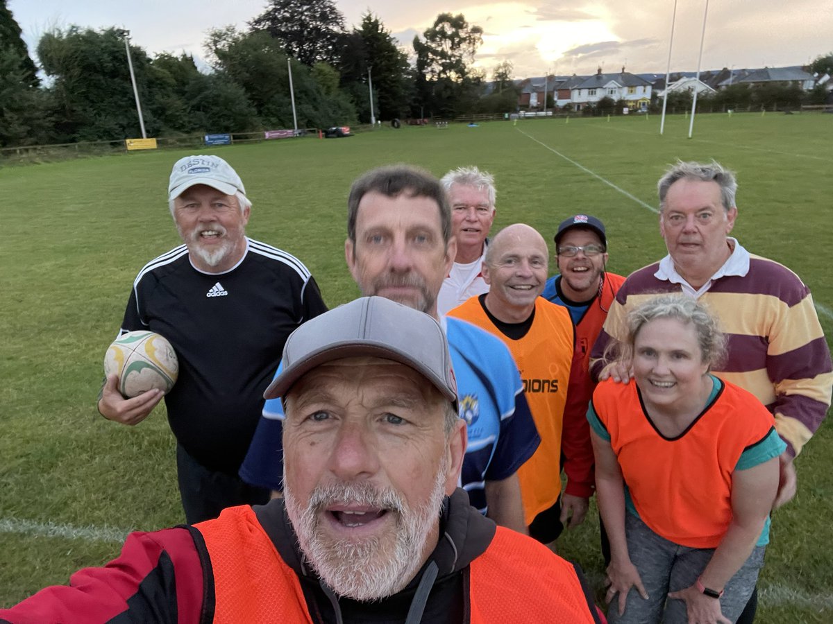Despite the rain a hardy 10 braved the elements. Well done all. <a href="/swsportsnews/">South West Sports News</a> <a href="/walkingrugby/">Walking Rugby</a> <a href="/activedevon/">Active Devon</a> <a href="/DevonRFU/">Devon RFU</a> <a href="/TopshamRFC/">Topsham RFC</a> <a href="/LoveTopsham/">Love Topsham</a> #rugby #walkingsports