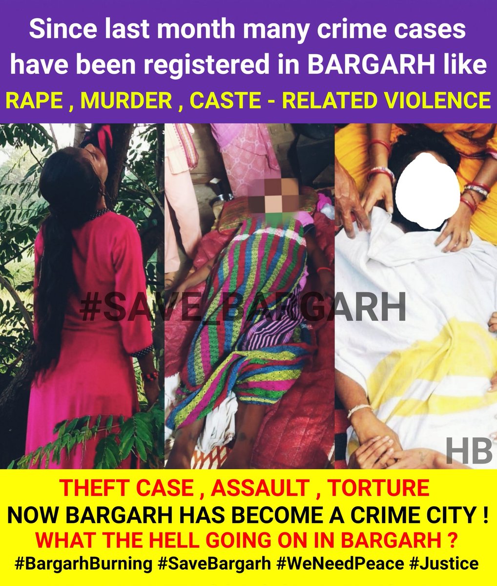Happy_Bargarh's tweet photo. #BargarhBurning
#SaveBargarh
#WeNeedPeace & #Justice https://t.co/JOvXmyg6f1