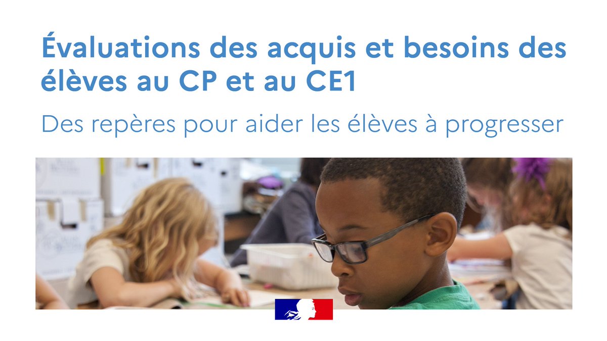 Eduscol's tweet photo. 📍 Évaluations des acquis et besoins des élèves au CP et au CE1 : des fiches ressources pour l'accompagnement des élèves proposent pistes d'analyse des résultats et activités de remédiation.

Pour le CP  ➡ https://t.co/bqNP4GH77m
Pour le CE1  ➡ https://t.co/X3IlEZccdP https://t.co/Ou9ckr7Zu1