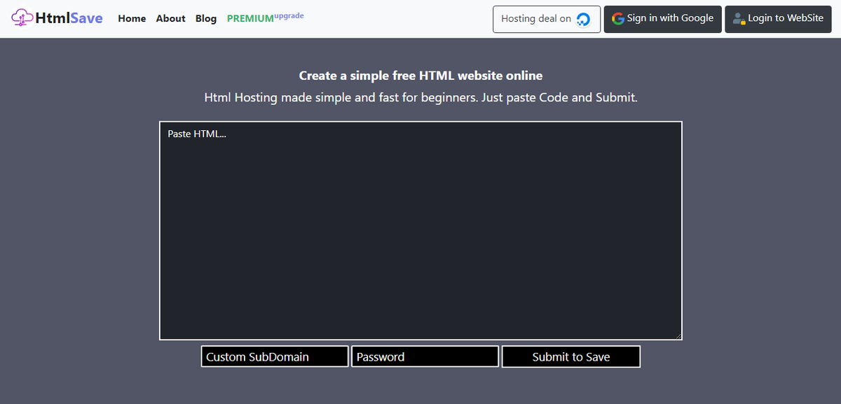 HtmlSave's tweet image. htmlsave.com homepage