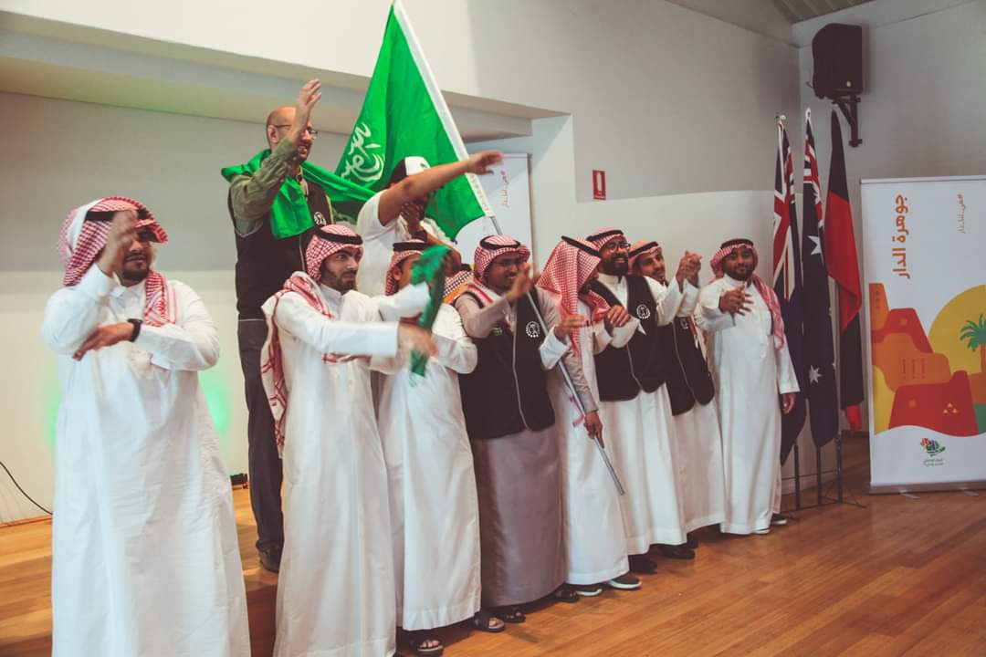saudinperth's tweet photo. لقطات من احتفال
 #اليوم_الوطني_السعودي 💚🇸🇦
🤩🌹 لعام 2021 
.
 جميع اللقطات على الفيس بوك ⬇️ https://t.co/tlLcJWGWpa
.
شكراً لمن شرفنا بحضوره 🌱
ونراكم في فعالياتنا القادمة ❤️😊
.
#النادي_السعودي_بمدينة_بيرث 
#هي_لنا_دار 
#الجسد_في_بيرث_وأرواحنا_في_الوطن https://t.co/r5jNKRqIZr