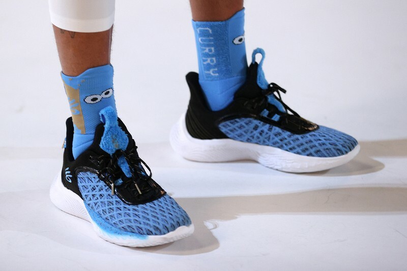 becausesneakers's tweet photo. Take a First Look at Stephen Curry's Under Armour Curry Flow 9 https://t.co/OuMo285BRH https://t.co/ZDk86aALVk