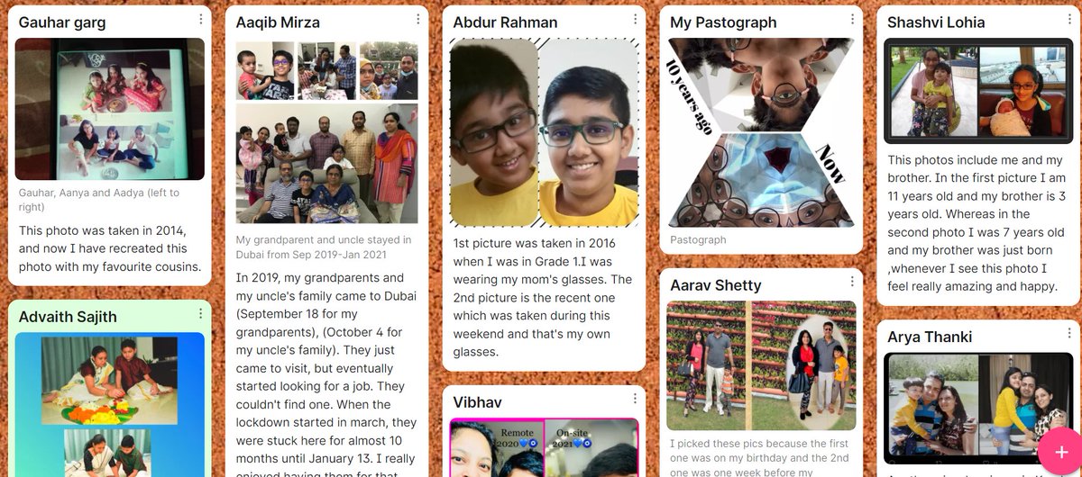 lohia_shashvi's tweet photo. Students of 6D have done their #pastograph on padlet. @Fatima_Martin #literacyweek @ElenaSkater82 @gemsnms_alkhail @nmsmiddleschool https://t.co/pXMMRYT54p